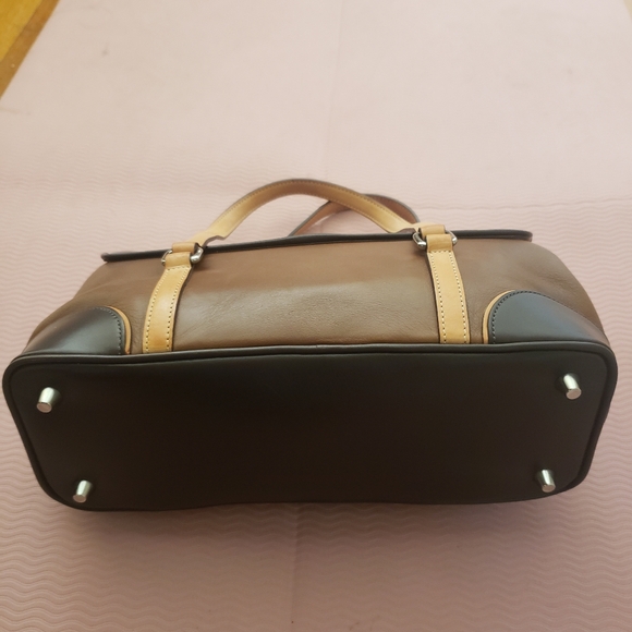 Coach Limited Edition 7547 Hampton Leather Satchel Brown Tan Y2K Vintage - Picture 12 of 16